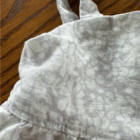 Like New Baby Gap Linen Blend Two Piece Summer Floral Outfit, 3-6 months - Picture 13 of 13